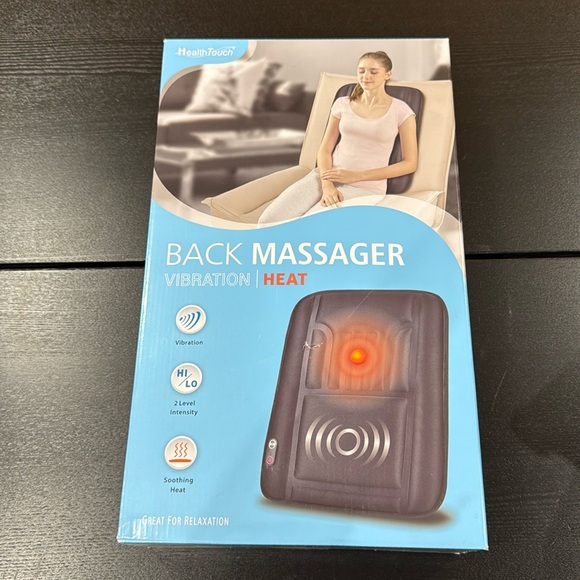 Back Massager with Vibration and Heat - Picture 1 of 3